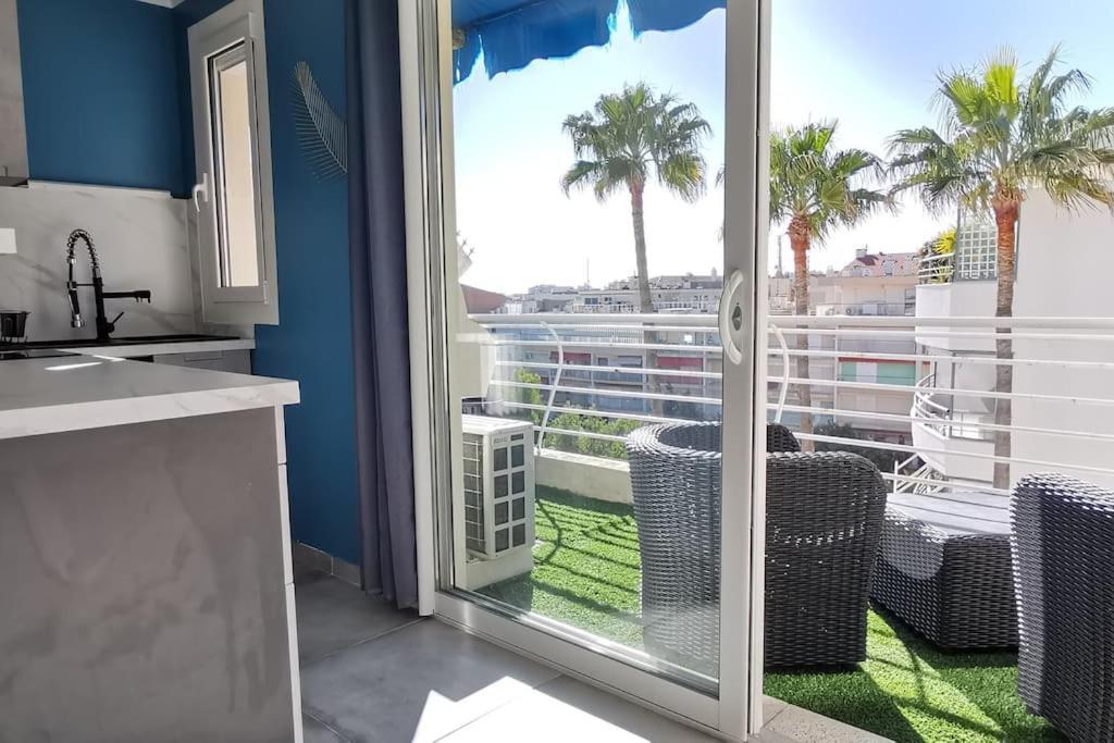 Cannes Pointe Croisette Studio Plage 2 Min A Pieds Exterior photo